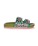 Regatta Womens/Ladies Orla Twin Floral Moulded Footbed Sandals (Green/Black/Pink) - Size UK 5
