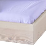 Tekla - Cotton Percale 180x260 cm Lavender