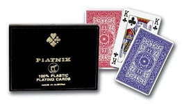 Gibsons 100% Plastic Double Deck Playing Cards from Piatnik | Card Game | Pack of cards