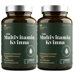 Pure Multivitamin Kvinna Ekonomipack 2x90k