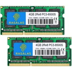 Memoire Ram - Limics24 - 8Gb Kit (2 X 4Gb) Pc3-8500S 1067Mhz 1066Mhz Ddr3 204Pin Cl7 1.5V