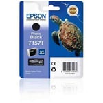 Epson Ink Cartridge for Stylus Photo R3000 T1571  Black C13T15714010