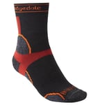 Bridgedale Socks TRAIL RUN Midweight T2 Merino Sport 3/4 Crew Men's - Medium-Black