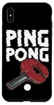 Coque pour iPhone XS Max Ping Pong Power Raquette de tennis de table