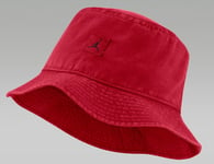 NIKE JORDAN Jumpman Washed Bucket Woven Hat Gym Red BNWT Unisex L-XL