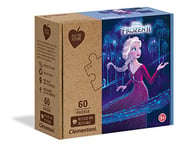 Clementoni- Puzzle Frozen 2 Disney 60pzs Does Not Apply Play for Future Reine des Neiges 2-60 pièces Enfant-matériaux 100% recyclés-fabriqué en Italie, 5 Ans et Plus, 27001, No Colour, One Size