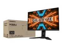 Gigabyte M32U - LED-skärm - 31.5 - 3840 x 2160 4K @ 144 Hz - SS IPS - 350 cd/m² - 1000:1 - DisplayHDR 400 - 1 ms - 2xHDMI, DisplayPort, USB-C - högtalare