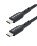StarTech.com Chargeur USB-C de 2m, Câble USB-C, Cordon Recharge USB 2.0 Type-C pour Ordinateur Portable, Chargement,