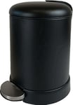 Edward Dome Top 3L sopbehållare med pedal (svart)