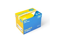 Kopipapir Data Copy A4 Hvid 80G - Løse Ark - (2500 Ark)