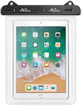 MoKo Pochette Étanche Tablette, Sac Étanche Compatible avec iPad 9/8/7 10.2, iPad Pro 11 M1, iPad Air 5/4 10.9, Galaxy Tab A7 10.4, S7 11, S6/S6 Lite, MatePad New 10.4, jusqu'à 12", Transparent