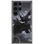 ERT GROUP mobile phone case for Samsung S23 ULTRA original and officially Licensed DC pattern Batman 018 optimally adapted to the shape of the mobile phone, case made of TPU