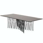 furniture/fashion Soffbord Stone - Sofa Table Artifical / Black 15006-588