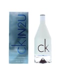 Calvin Klein Mens CK IN2U Eau de Toilette 150ml Spray For Him - White - One Size