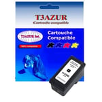 Cartouche compatible type T3AZUR pour imprimante HP PhotoSmart 2710, 2710xi, 2713 (339) Noire 25ml