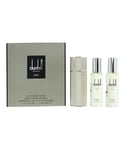 Dunhill Mens Icon Eau de Parfum 30ml Refills and Travel Spray Gift Set For Him - One Size
