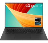 LG gram 17Z90R 17" Laptop - Intel®Core i7, 2 TB SSD, Black, Black