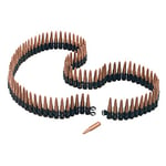 Bristol Novelty BA527 Long Plastic Bullet Belt, Mens, One Size
