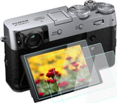 X100V Screen Protector Compatible for Fujifilm X-T4 Camera, KOMET 9H HD Tempered Glass Anti-Bubble Anti-scratch Anti-fingerprint [3-Pack]
