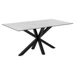 Urban Fusion Collection - Verdun Matbord 75x160x90 cm Vitt Akranes