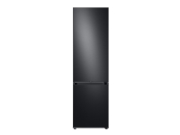 Samsung Bespoke RL38C7B5BB1 - Kjøleskap/fryser - bunnfryser - Wi-Fi - bredde: 59.5 cm - dybde: 65.8 cm - høyde: 203 cm - 387 liter - Klasse B - premium black steel