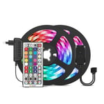 Eht Led Strip Rgb5050 Music Sync 44-key Remote Multicolor Colorrgb 20m 5050
