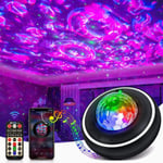 Stjärnprojektor LED Battery - Galaxy Star Projector - 2.5h Black LADDNINGSBAR - 2.5h speltid