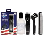 Barbasol Battery Operated Beard Trimmer For Men 4 Pc Beard Trimmer, Comb, Cleaning Brush, Oil