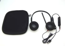 Plantronics Blackwire C325.1 Stereo USB & 3.5mm PC Headset with Foam Cushions