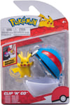 Pokmon Clip n Go 2 Pikachu with Great Ball