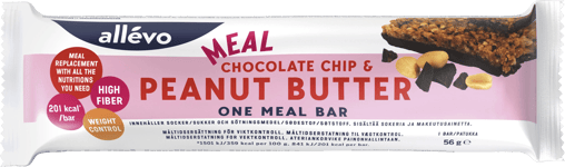 Allévo One Meal Chocolate Chip & Peanut Butter 56 g