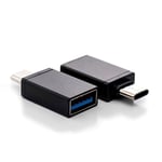 2-Pack - Adapter USB C till USB 3.0 - Kompatibel med MacBook