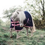 Jacson Fleecetäcke Pony Pals Marinblå/Rosa 115cm