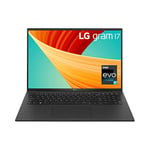 LG Electronics gram 2023 17Z90R 17 inch ultra-lightweight laptop, 13th Gen Intel Evo i7-1360P platform, 32GB RAM, 2TB SSD, Dolby ATMOS, Windows 11 (Obsidian Black)