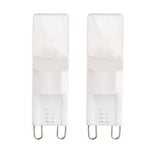 2x G9 Varmt Vit LED-lampa Hög Effekt Projektor 1w AC 220-240v