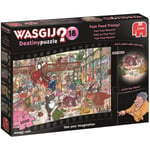 Wasgij Original 18 Jigsaw Puzzle Pussel Destiny Fast Food Frenzy Multifärg