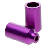 Purple Canista Alloy Scooter Pegs