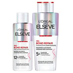 L'Oréal Paris - Routine Capillaire Réparatrice pour Cheveux Abîmés & Sur-Sollicités - Pré-Shampooing + Shampooing - Complexe à l'Acide Citrique - Elseve Pro Bond Repair - 2 Produits