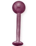 Ball Labrett Purple - 1,2 x 8 mm Labret