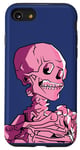 Coque pour iPhone SE (2020) / 7 / 8 Van Gogh Line Art, Tête de squelette