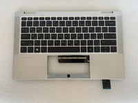 HP EliteBook x360 1030 G7 M16981-171 Arabic American US Layout Keyboard Palmrest