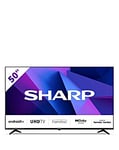 Sharp T-C50FN2KL2FB 50in Smart 4K UHD Android LED TV