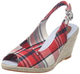 Tommy Hilfiger Mary 9 B, Sandales femme - Multicolore (Francis Corporate Colors), 42 EU