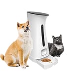 Daewoo NUTRIVISION501C Distributeur de Croquettes Automatique avec Caméra pour Chats & Chiens | WiFi, Contrôle sur l'Application |Capacité 7,5L