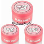 Soap & and Glory Flake Away Body Polish Scrub 50 Ml -3 Pack Travel Size