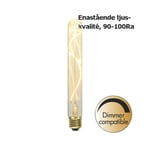 Dimbar vintage LED rörlampa 2200K 250lm E27 3.4W