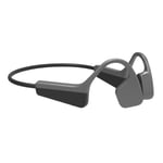 Gazechimp Trekz Air Open-Ear Wireless Bone Conduction Headphones with Portable Storage Case, Slate Grey