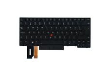 Lenovo ThinkPad P43s Keyboard Swedish Black Backlit 01YP545