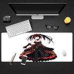 DATE A LIVE XXL Gaming Mouse Pad - 900 x 400 x 3 mm – extra large mouse mat - Table mat - extra large size - improved precision and speed - rubber base for stable grip - washable-2_300x800