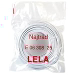 Najtråd Plastbelagd R100m Ø1,25/2,2mm Vit